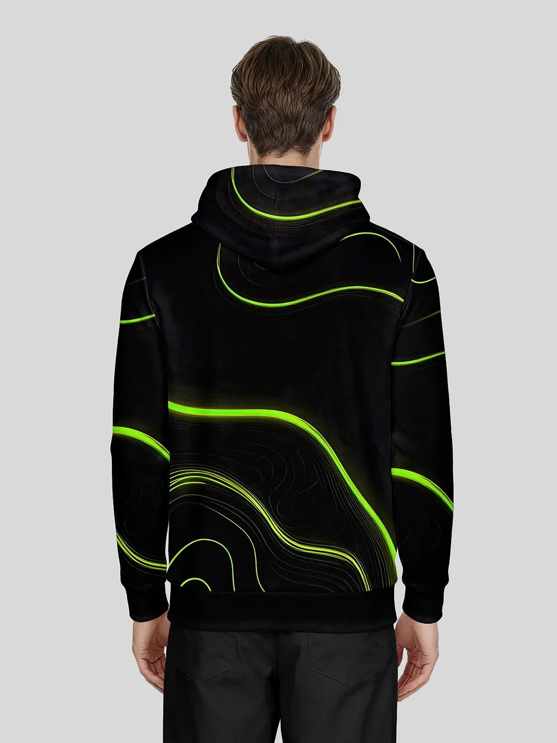 Air brush Men's Golf Hooded Sweatshirt