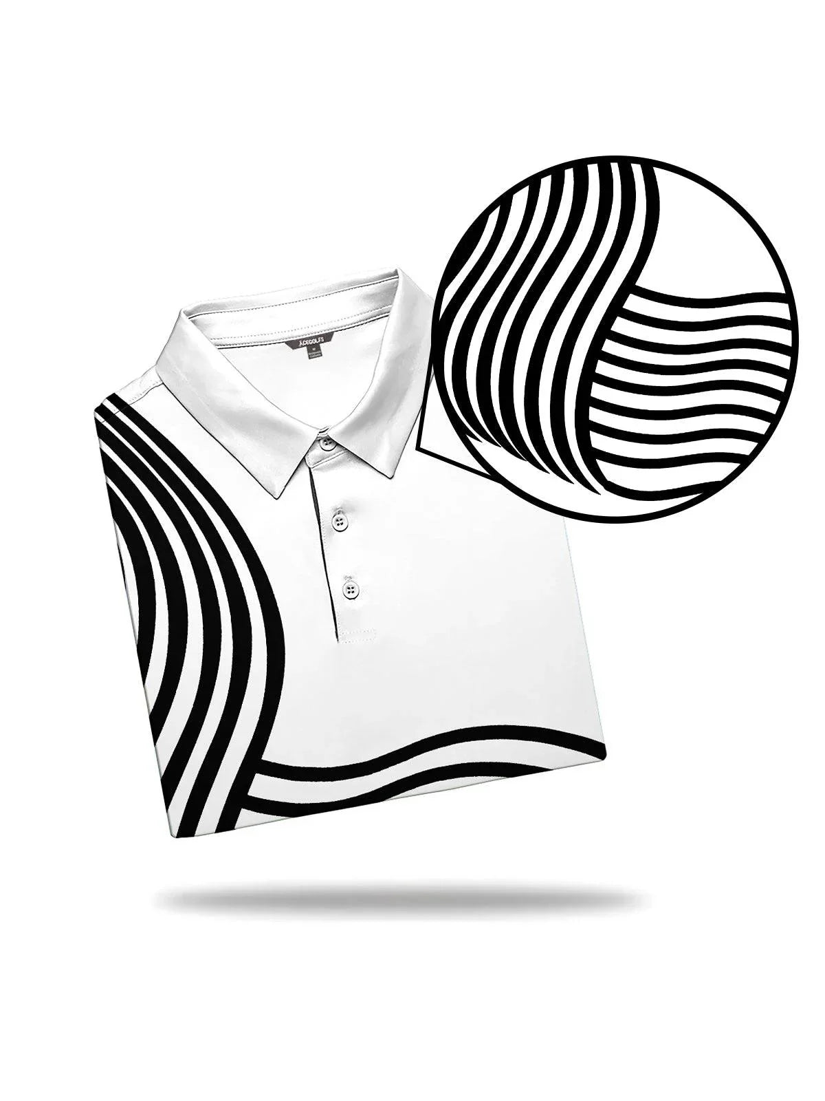 Playful Nautical-Men's Polo Top UPF50+ - Acegolfs