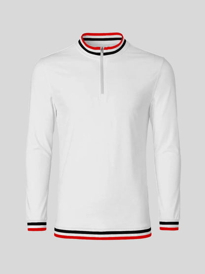 Navycore Men's Golf Shirt Quarterzip UPF50+