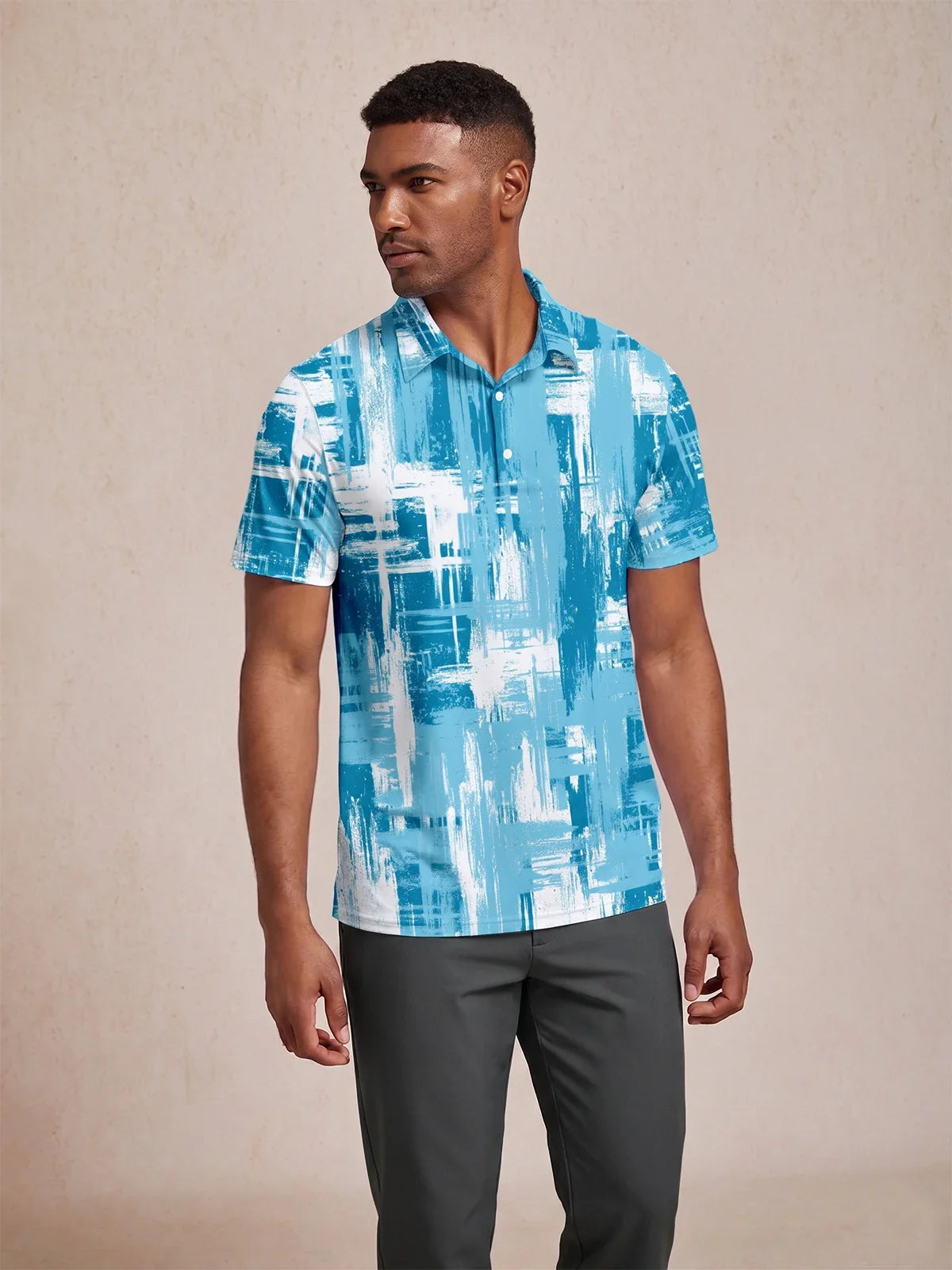 Inked Skins Men's Polo Top UPF50+