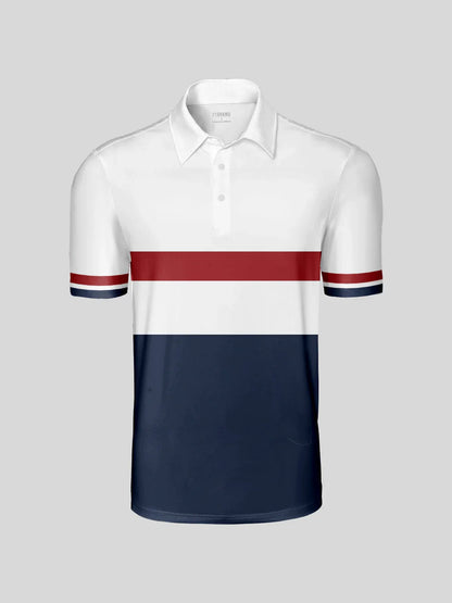 Playful Nautical Polo Top UPF50+