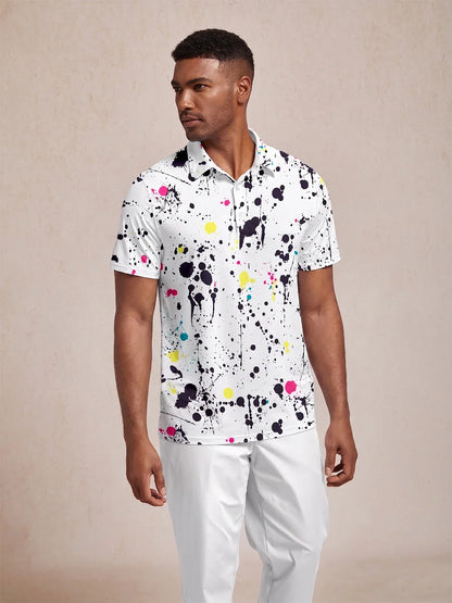 Inked Skins Men's Polo Top UPF50+