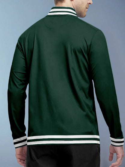 Navycore Men's Golf Shirt Quarterzip UPF50+