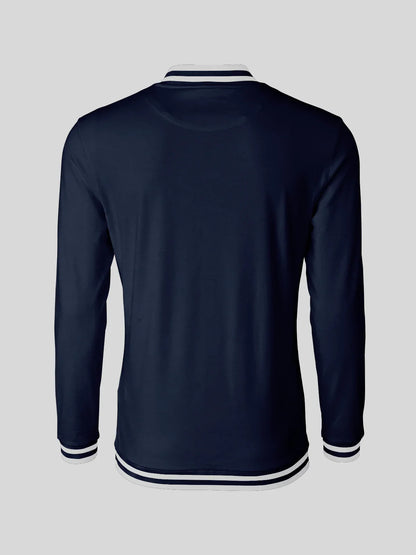 Navycore Men's Golf Shirt Quarterzip UPF50+