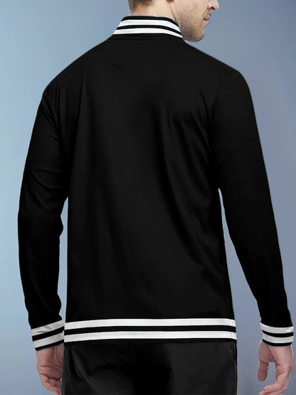 Navycore Men's Golf Shirt Quarterzip UPF50+