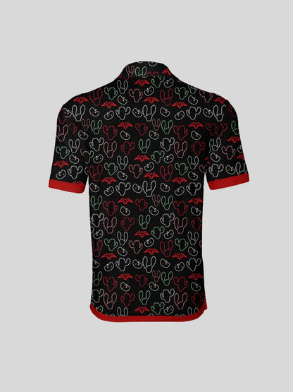 Hyped-up Tropical Men's Polo Top UPF50+