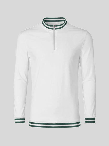 Navycore Men's Golf Shirt Quarterzip UPF50+