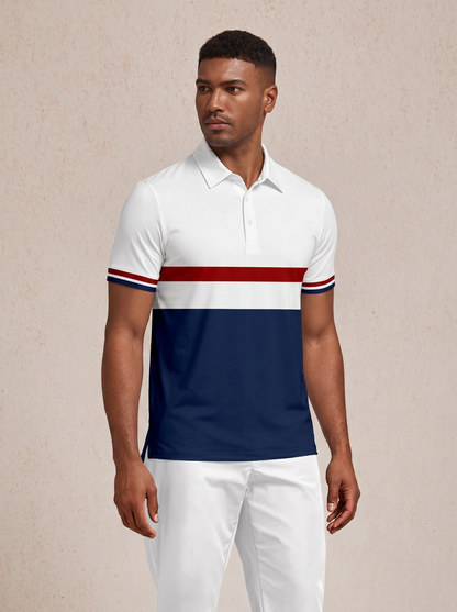 Playful Nautical Polo Top UPF50+