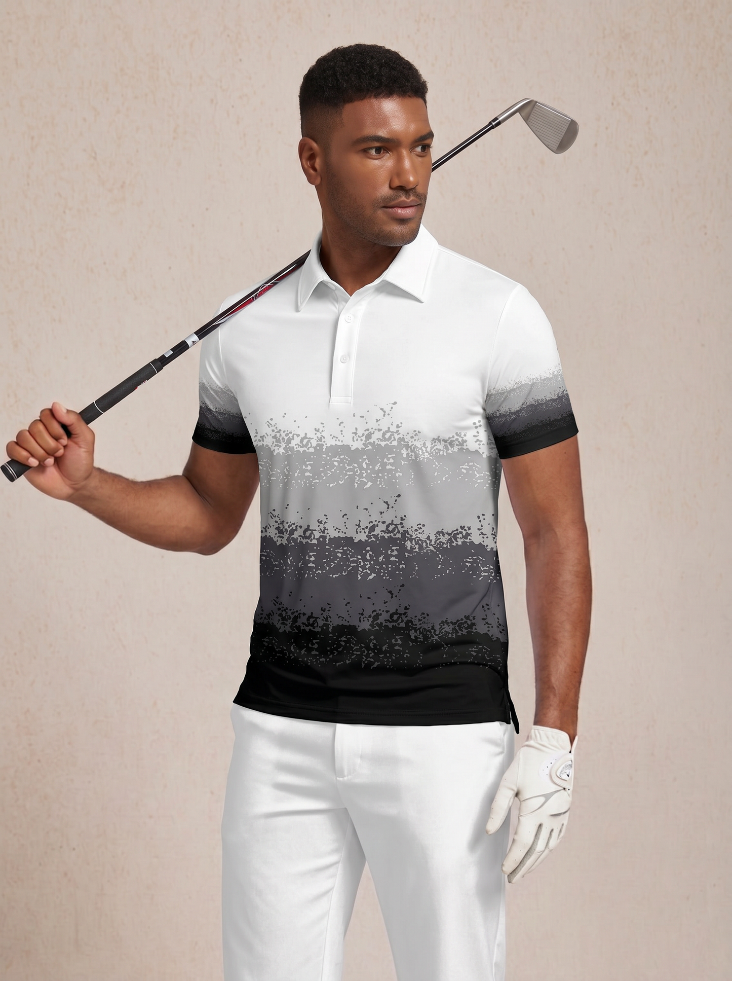 Air Brush Men's Polo Top UPF50+