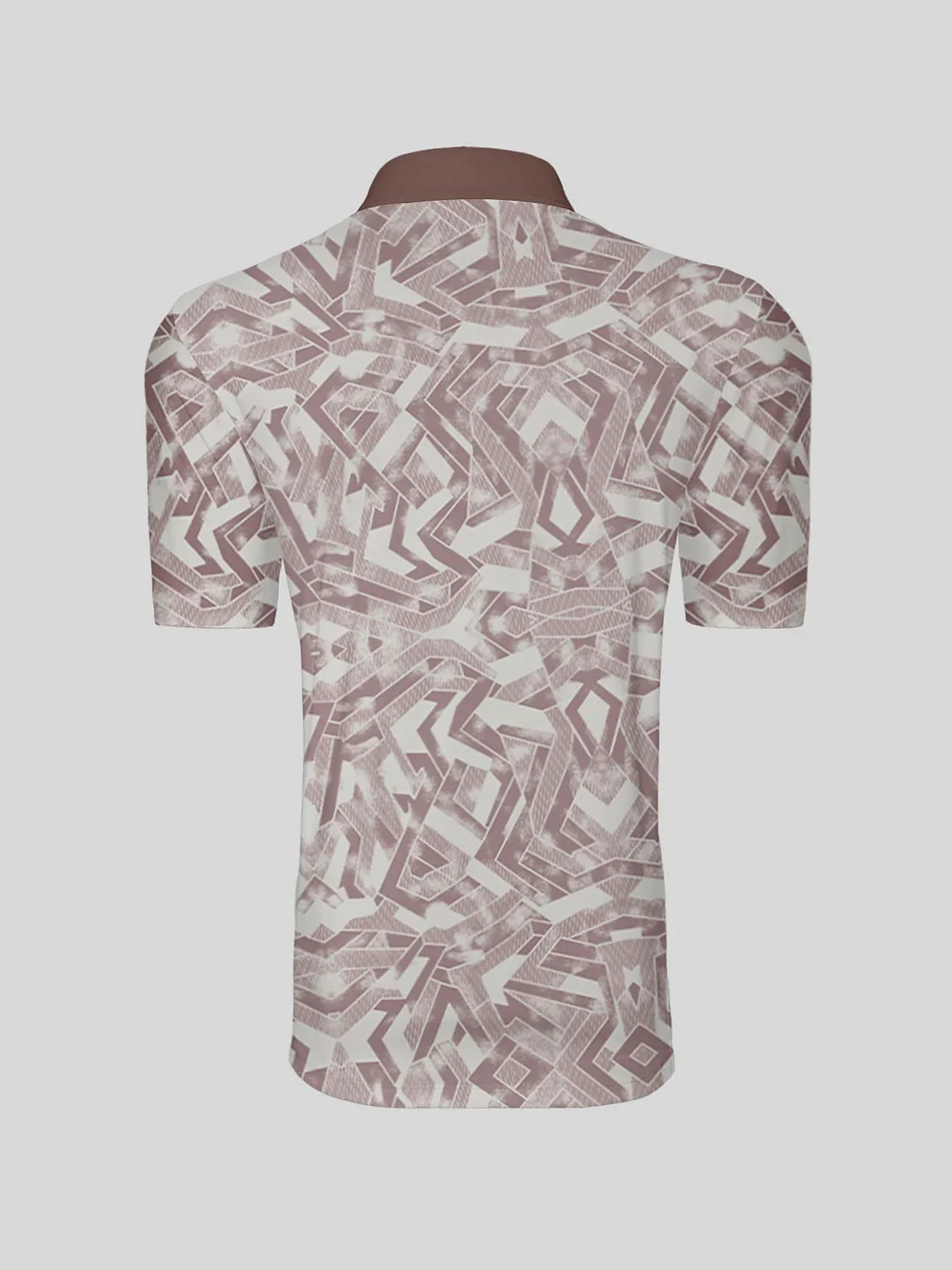 Air Brush Men's Ribbed Collar Polo Top UPF50+