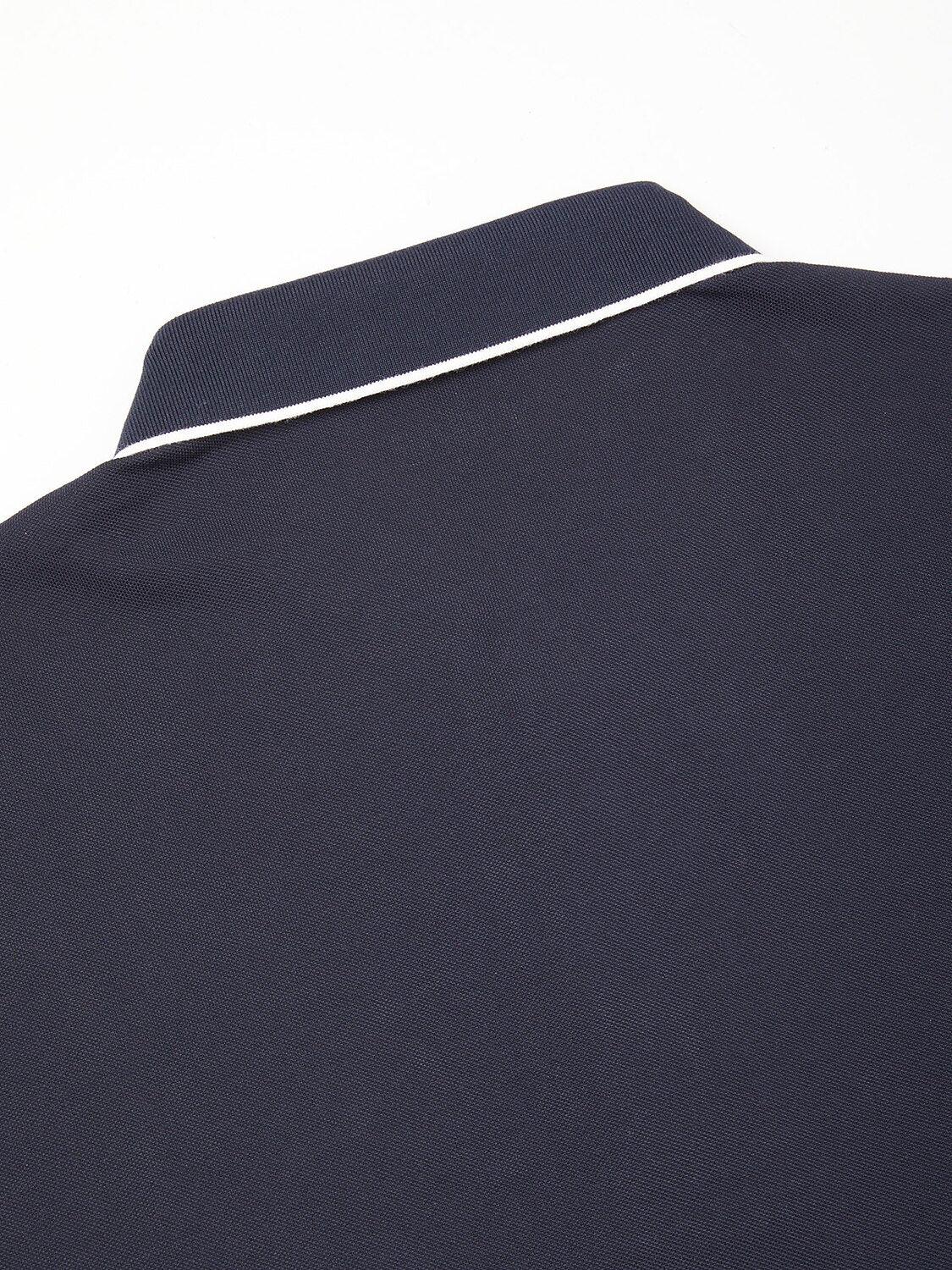 NaturalComfy Men's Contrasting Trimmings Polo
