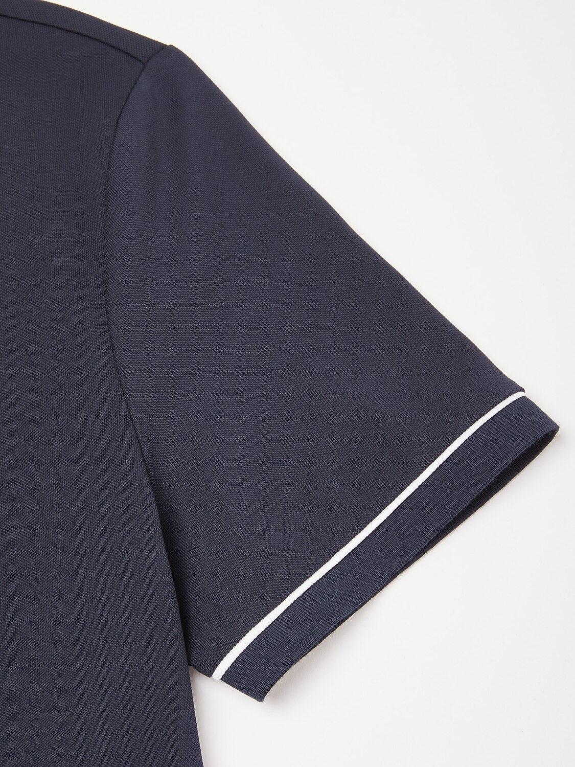 NaturalComfy Men's Contrasting Trimmings Polo