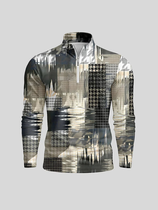 Not So Classic Men's Golf Shirt Quarterzip UPF50+