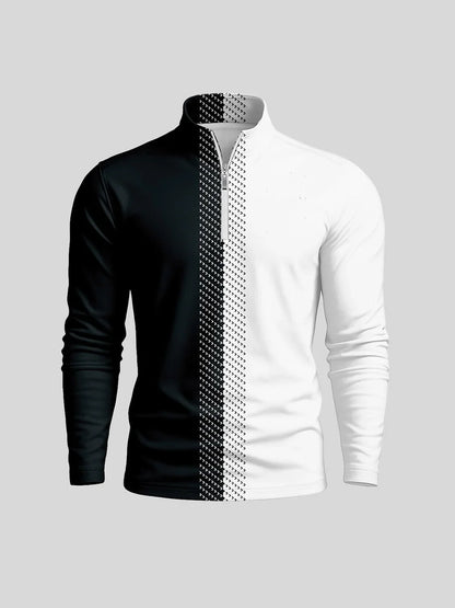 Not So Classic Men's Golf Shirt Quarterzip UPF50+