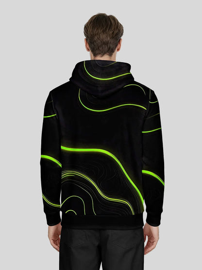Air brush Men's Golf Hooded Sweatshirt