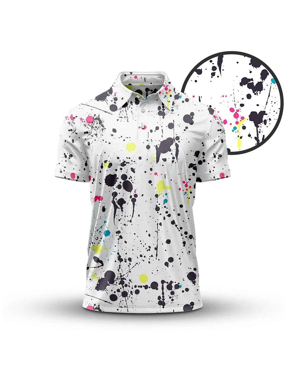 Inked Skins Men's Polo Top UPF50+