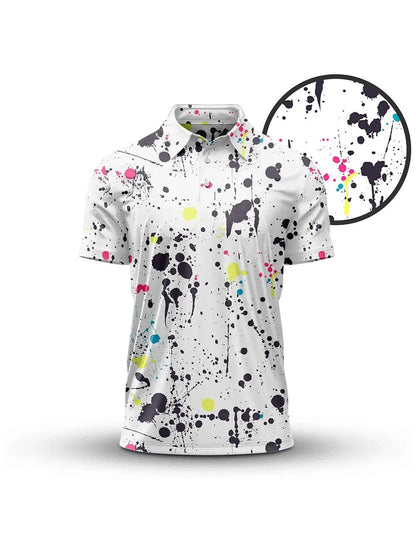 Inked Skins Men's Polo Top UPF50+