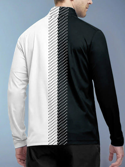 Not So Classic Men's Golf Shirt Quarterzip UPF50+