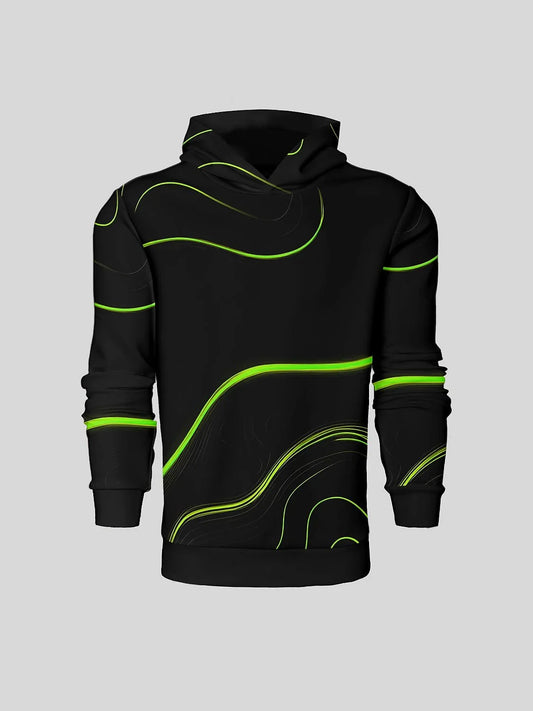 Air brush Men's Golf Hooded Sweatshirt