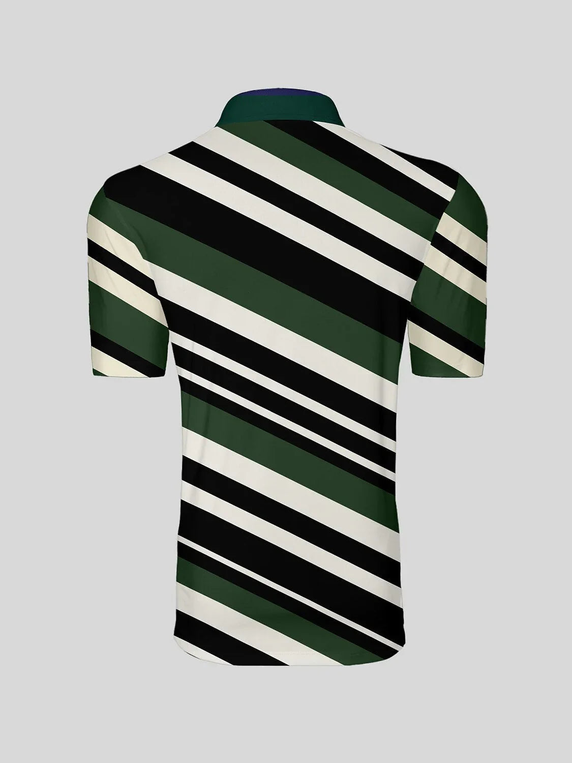 Hyper-prep Men's Ribbed Collar Polo Top UPF50+